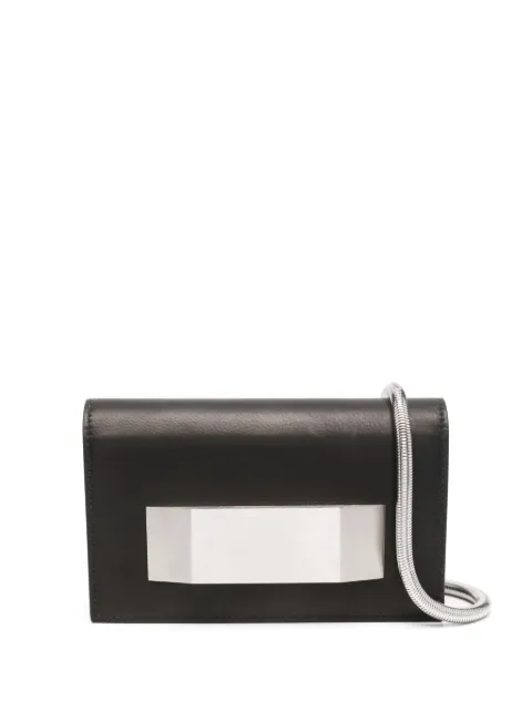 Rick Owens mini Griffin clutch bag Black RO01E7441LBLWEH