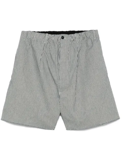 Random Identities striped shorts Black RAN05P014