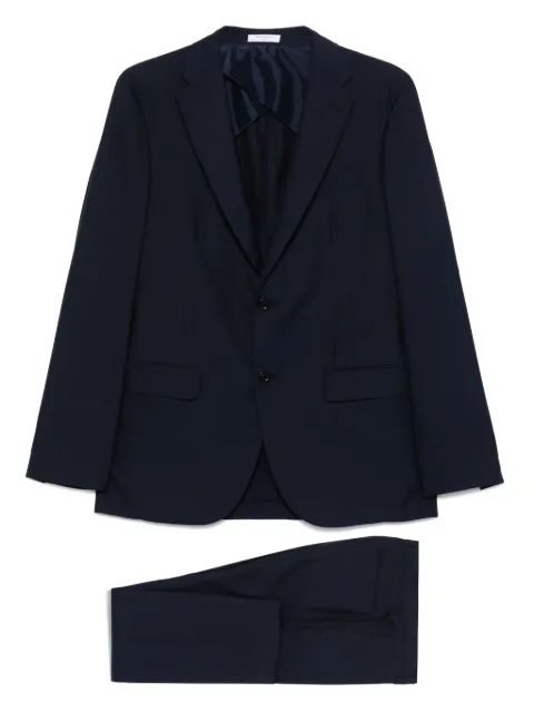 Boglioli virgin-wool suit Blue J12C2BSB4120