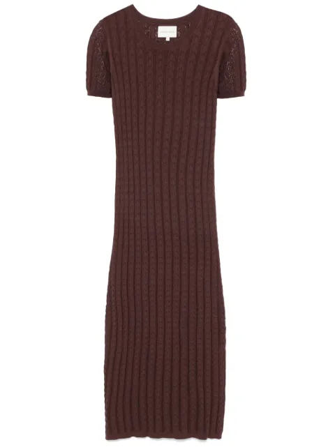 LouLou de Saison Aruba maxi dress Brown ARUBA