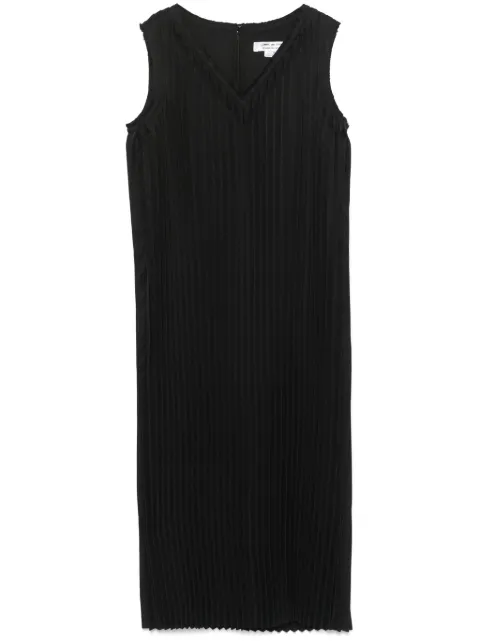 Comme Des Garçons Comme Des Garçons pleated midi dress Black ROA001
