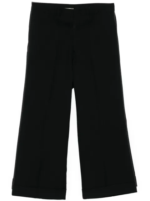 Random Identities cropped trousers Black RAN05P027