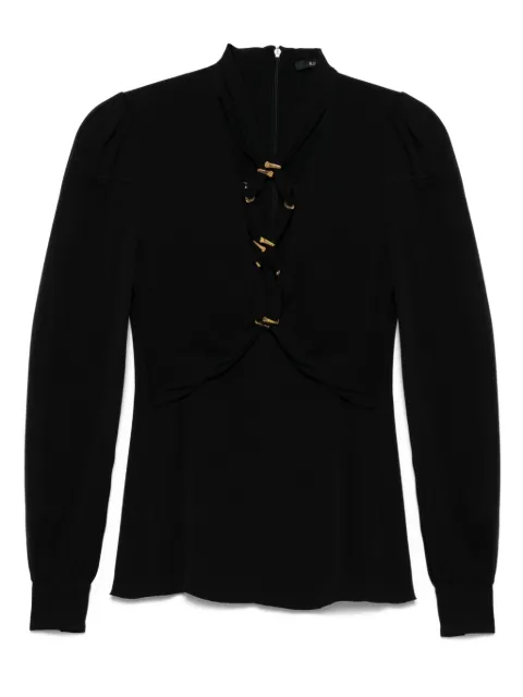 Gucci Pre-Owned 2000's silk blouse Black GU350UC
