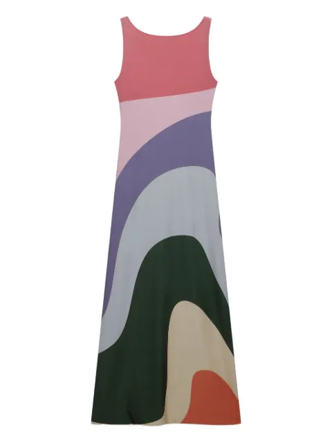 GCDS Rainbow midi dress Pink B1CW1204TM1