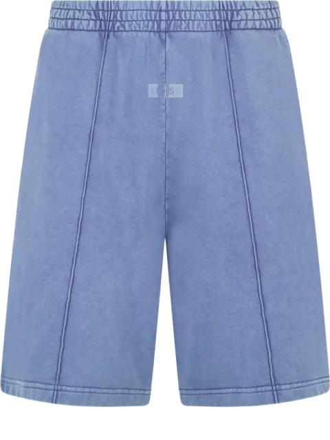 GCDS stone-washed track shorts Purple B1CM3102JH6