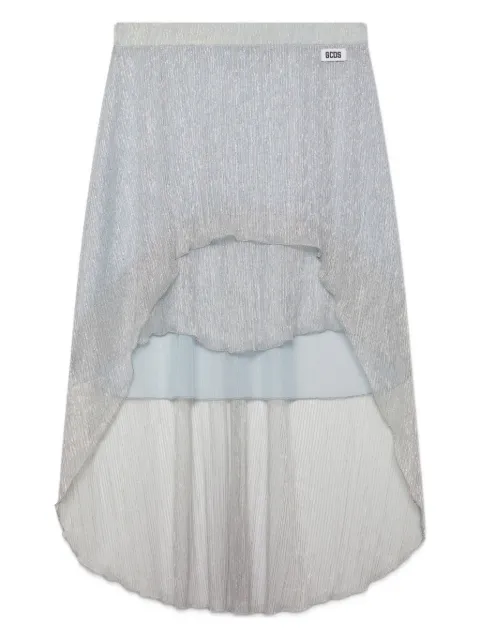 GCDS Rouches skirt Silver B1CW3214TN3