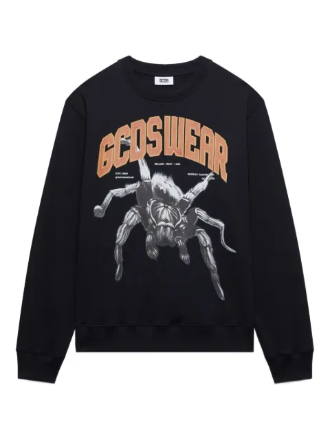 GCDS Spider sweatshirt Black B1CM1512JG5