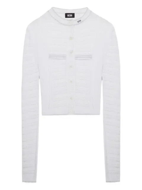GCDS Tennis cardigan White B1CW1802KH8
