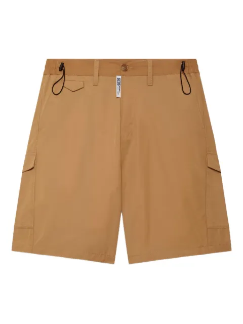 GCDS drawstring-waist bermuda shorts Neutrals B1CM3106TM2