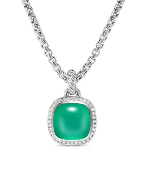 David Yurman sterling silver Albion diamond pendant Silver D18306DSSAYQDI