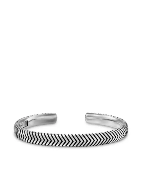 David Yurman sterling silver cuff bracelet Silver B35175MSS