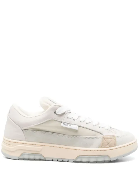 SANTHA panelled sneakers Neutrals YU03SCSPBG
