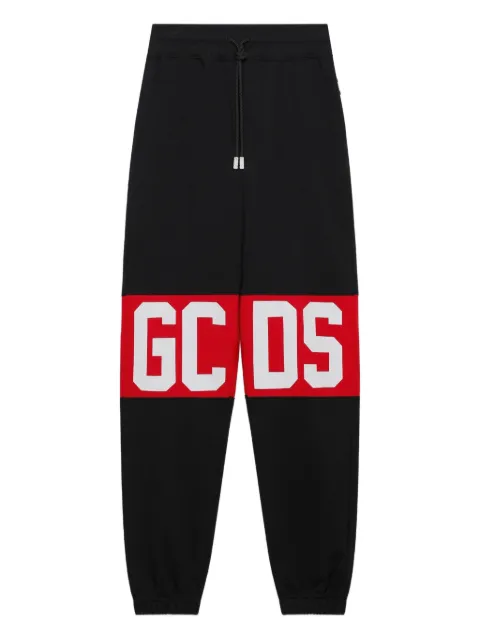 GCDS Band-logo track pants Black B1XM3001JD1