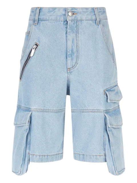 GCDS denim cargo shorts Blue A2OM3101DA0