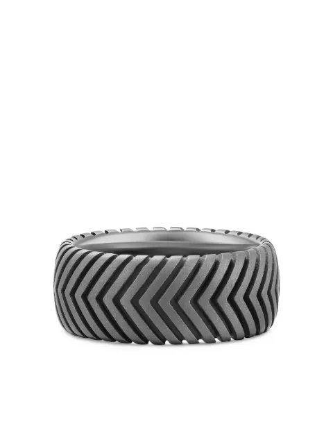 David Yurman Chevron Band ring Black R35191MTA