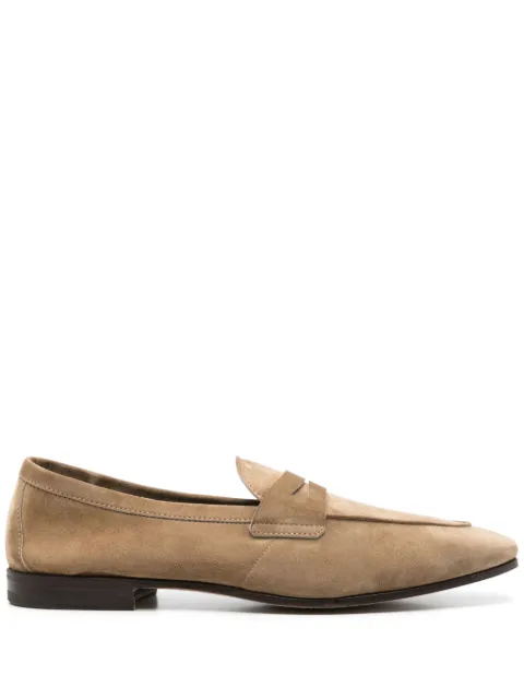 Henderson Baracco suede loafers Brown 75417S4