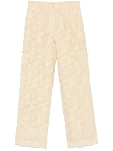SAMSOE SAMSOE Satove trousers Yellow F25100187