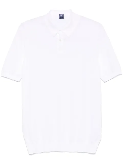 Fedeli Giza polo shirt White 8UED5910