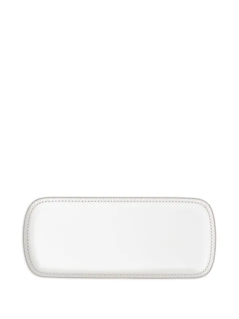 Christofle Malmaison Impériale details plate (37cm x 16cm) White 3570660520875