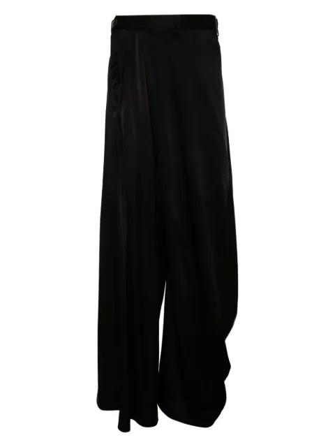 Julius Satin Dhoti pants Black 897PAM4BK