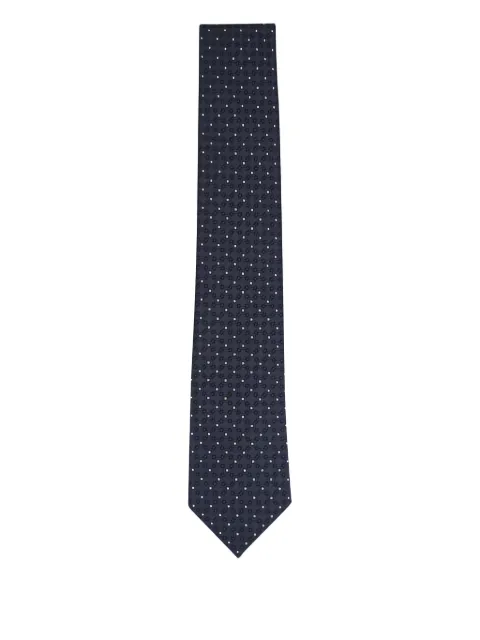 Brunello Cucinelli patterned-jacquard tie Blue MR8990018C079