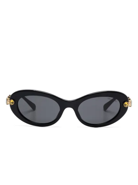 Swarovski Eyewear oval-frame sunglasses Black SK6042