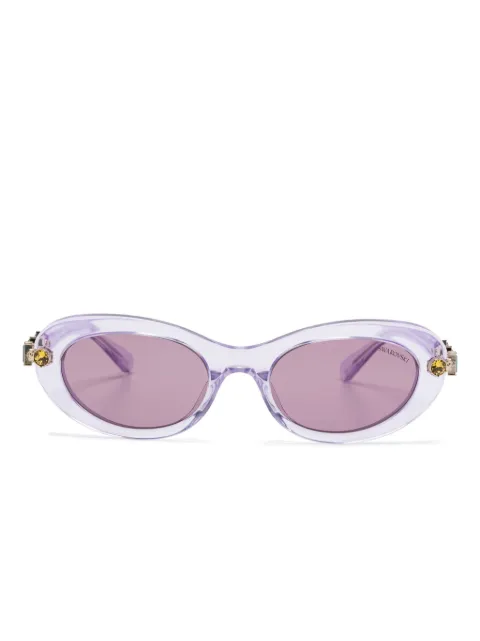 Swarovski Eyewear crystal-embellished sunglasses Purple SK6042