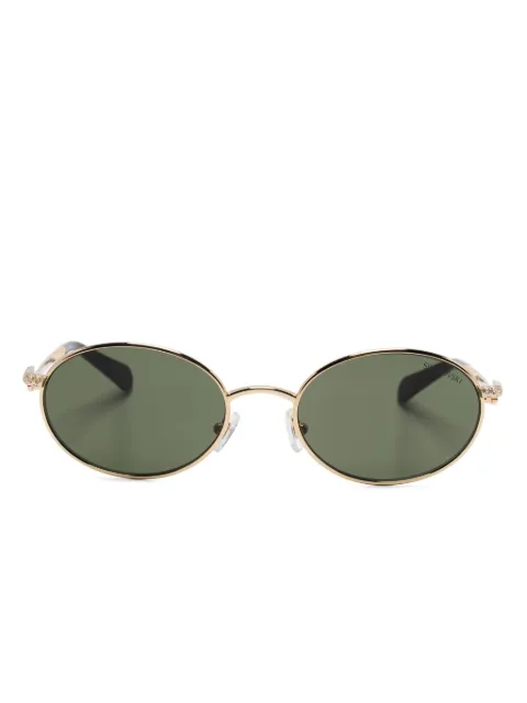 Swarovski Eyewear oval-frame sunglasses Gold SK7033