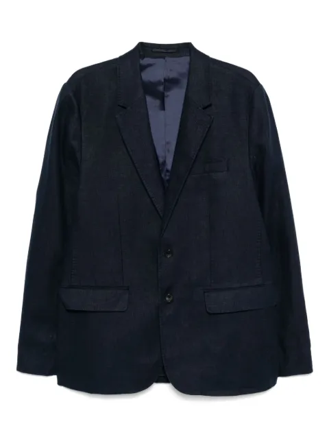 Michael Kors linen blazer Blue CS5100TBEY