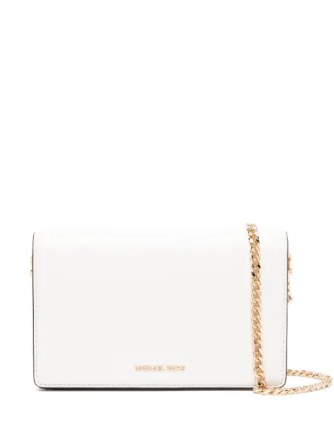 Michael Kors medium pebbled leather crossbody bag Neutrals 32T4GJ6C2L