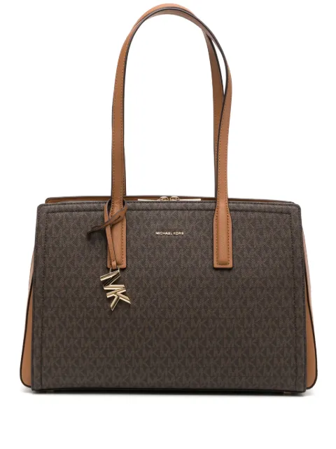 Michael Kors logo print tote bag Brown 30S5G9IT2B