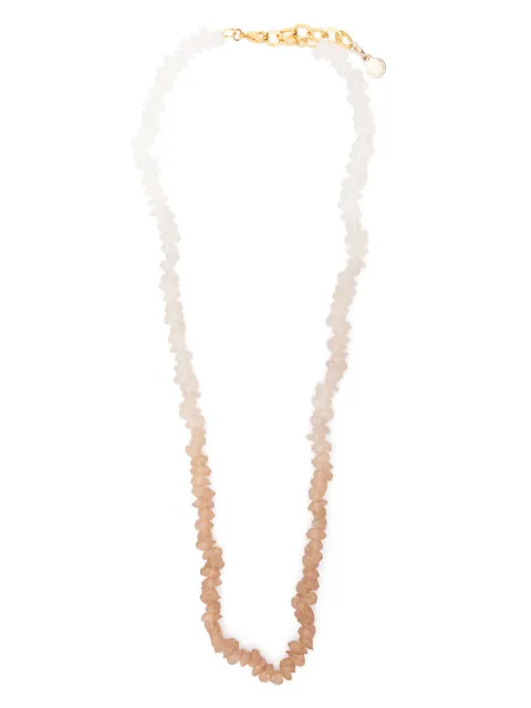 Emporio Armani gradient-effect necklace Neutrals EW001781AF15469