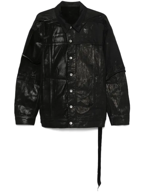 Rick Owens DRKSHDW Jumbo worker jacket Black DU01E3761COMW1