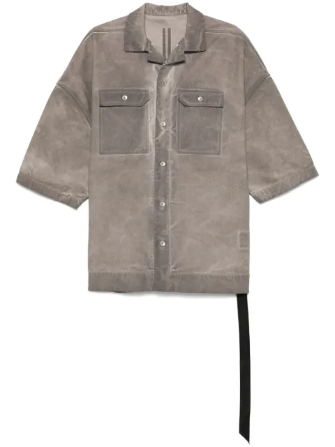 Rick Owens DRKSHDW Magnum Tommy shirt Grey DU01E3290CVS