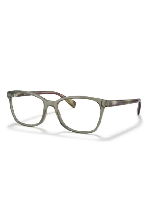 Ray-Ban rectangle-frame glasses Green 5362VISTA
