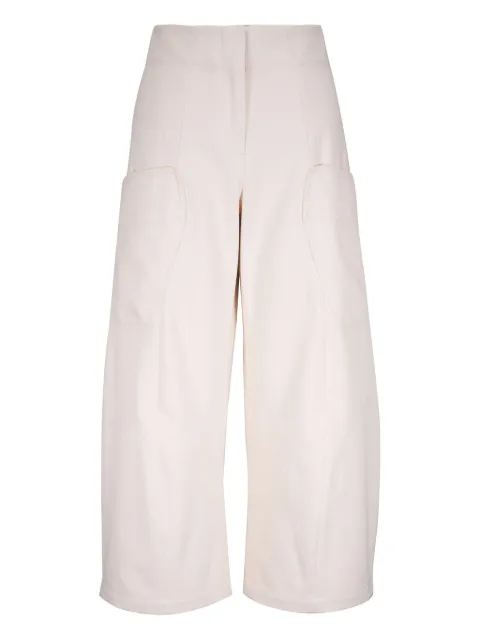 Zero + Maria Cornejo Eda trousers Neutrals D25RDN201