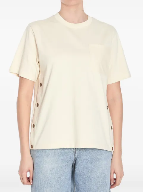 Moncler T-shirt with pocket Neutrals K10938C0002089A4U