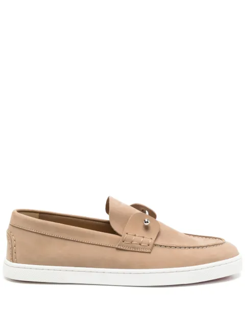 Christian Louboutin Chambeliboat bar-detail loafers Neutrals 1250842F486