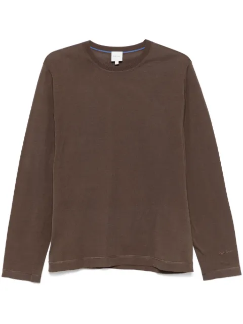 Paul Smith cotton fine-knit T-shirt Brown M1R262ZP02677