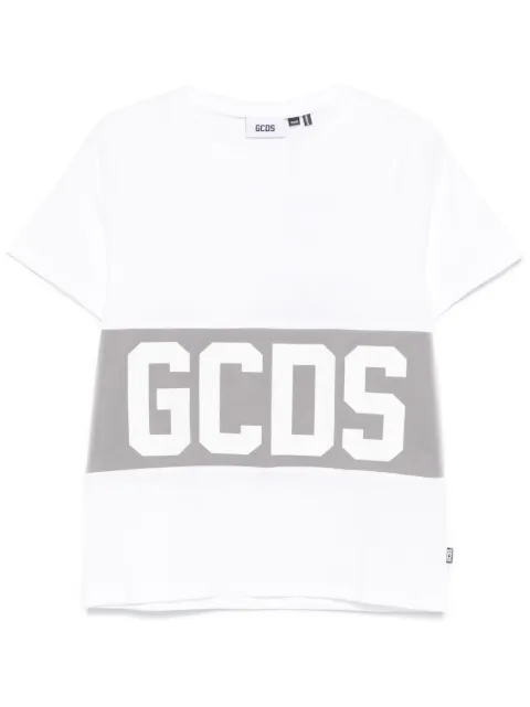 GCDS Band Logo T-shirt White B1XM2314JA3
