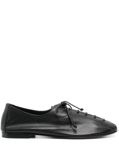 Hereu leather loafers Black PLSHWFA24