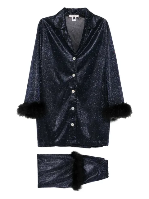 Gilda & Pearl Starlet Sparkle pyjama set Blue 2470NAVY