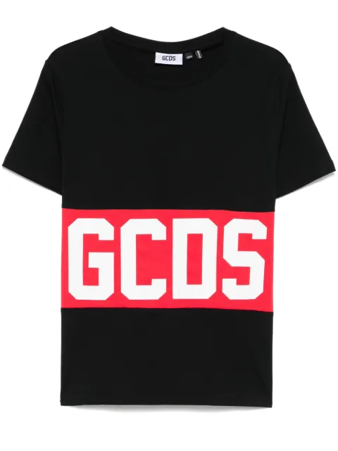 GCDS logo-print T-shirt Black B1XM2314JA3