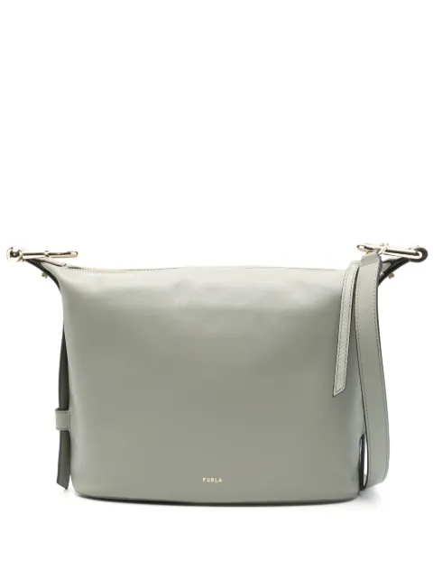 Furla Nuvola logo-link shoulder bag Green WB01656BX20451007