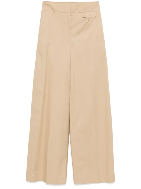 BOSS poplin trousers Neutrals 50537462
