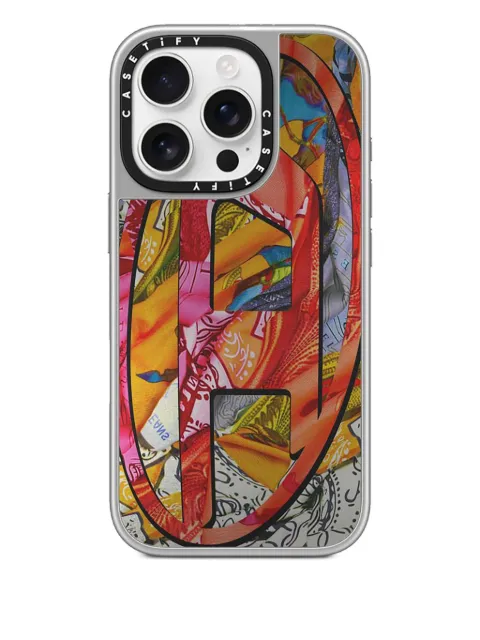 Diesel x CASETiFY moulded iPhone 16 Pro case Orange DP09130PHIN