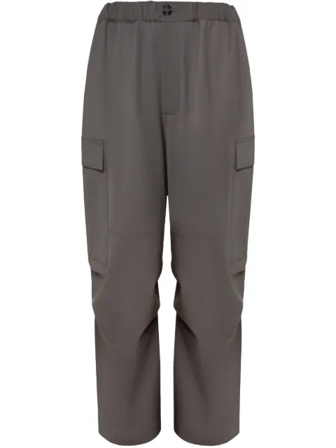 0711 straight-leg cargo trousers Grey 711DR301