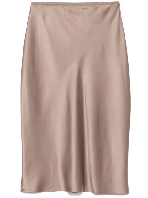 JOSEPH Isaak midi skirt Brown JF009088