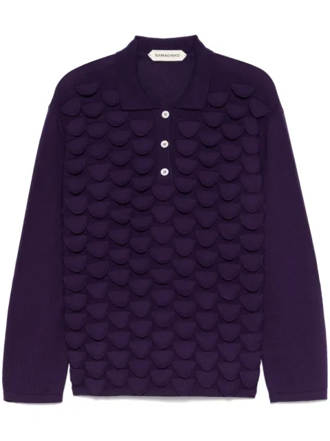 Namacheko Bird Feather sweater Purple NS2575506002
