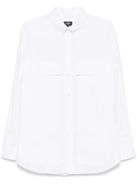 FENDI cotton shirt White FS1310AU6X